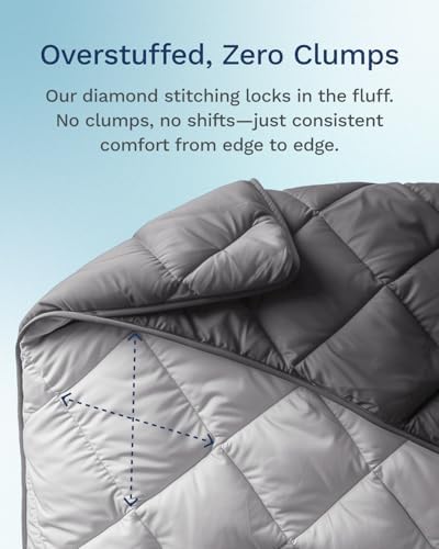 ViscoSoft All Seasons Comforter - Breathable Reversible Twin Twin XL
