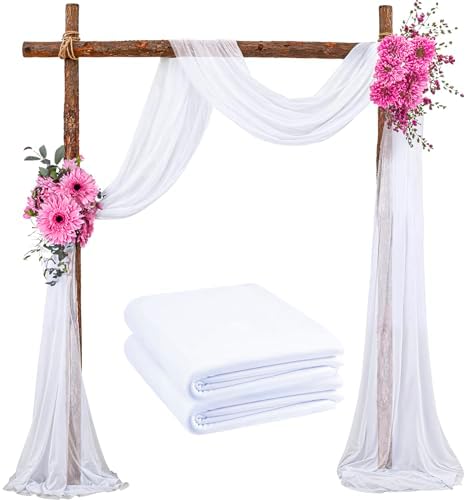 Sage At Sunrise Wedding Arch Draping 2 Pack