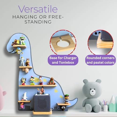 BigStep Dinosaur Magnetic Shelf for Toniebox