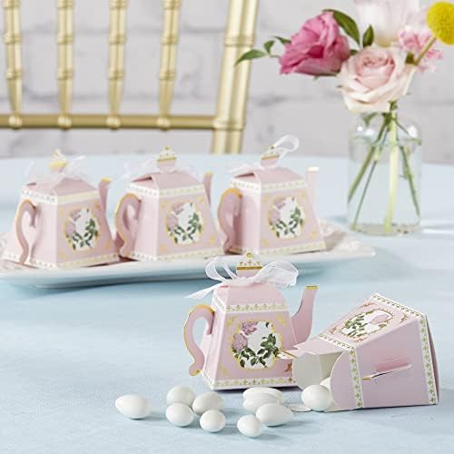 Kate Aspen Tea Party Favor Box Set of 24