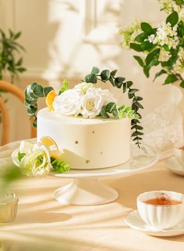 Sweese 12-Inch Porcelain Cake Stand for Parties