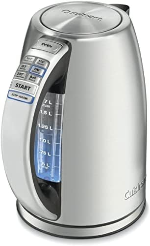 Cuisinart 17-Liter Electric Kettle with 6 Temperatures and Deluxe Can Opener