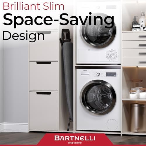 Bartnelli Ironing Board with 4 Layered Cover Height Adjustable Up to 36 Inches