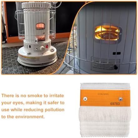 VIDABTE Kerosene Heater Replacement Wicks White 32225