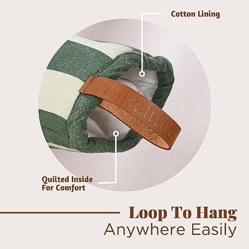 Folkculture Mini Oven Mitts Heat Resistant Set of 2