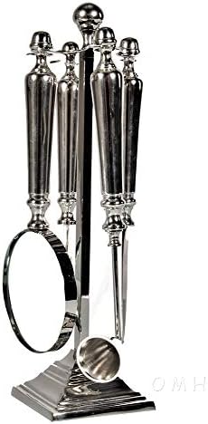 HomeRoots Silver Aluminium Multi Tool Set