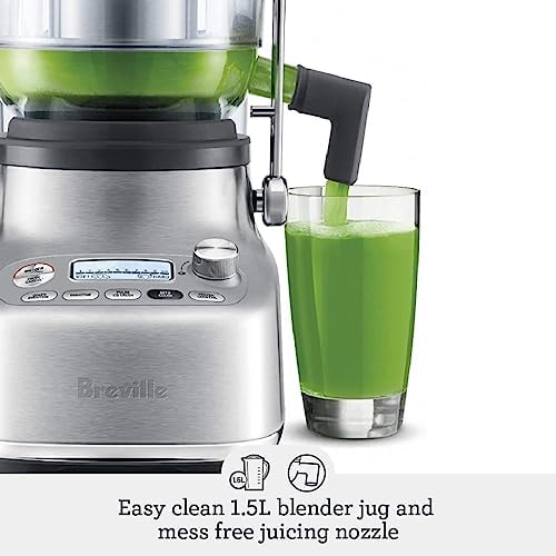 Breville 3X Bluicer Pro Blender and Juicer Brushed Stainless Steel