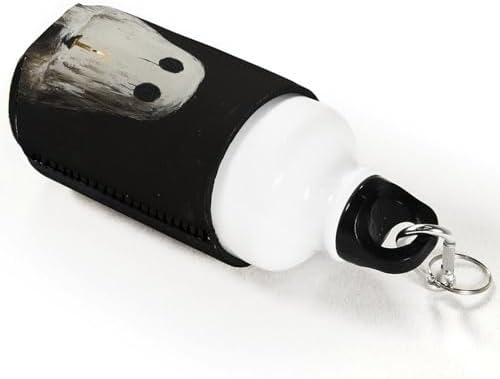 Cute Ghost Candle Beer Can Cooler Sleeve Halloween Insulated Beverage Holder
