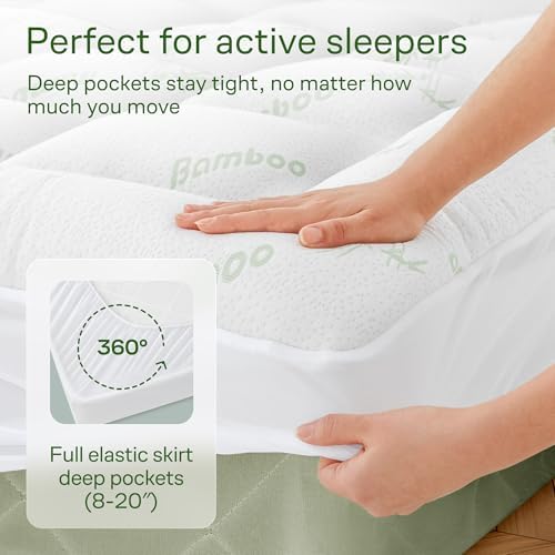 Niagara Ultra Soft Queen Mattress Topper - Bamboo Viscose