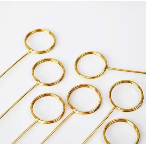 40Pcs Metal Floral Card Holder Picks for Centerpieces and Tables