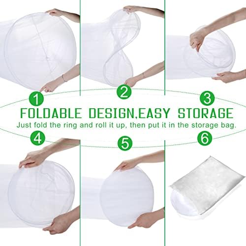 VISATOR Dome Mosquito Net Bed Canopy for Girls and Adults