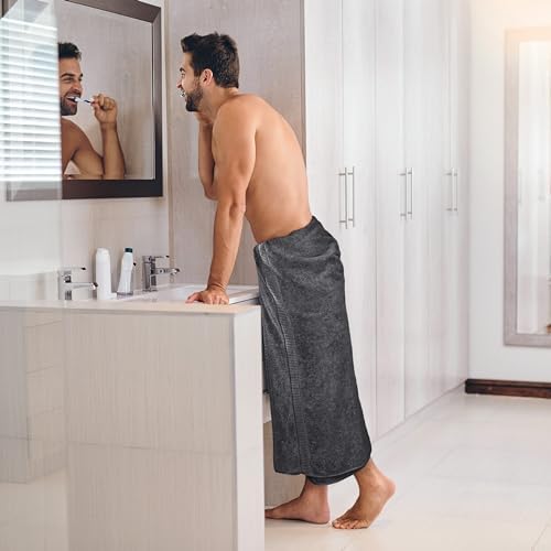 Utopia Towels Jumbo Bath Sheet 2 Pack 600 GSM Grey