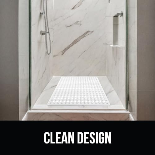 Gorilla Grip Patented Square Shower Mat 21x21 Inch