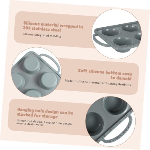 PRETYZOOM Silicone Baking Molds for Creative Desserts