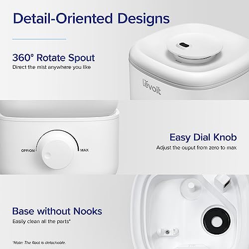 LEVOIT 25L Top Fill Humidifier for Home