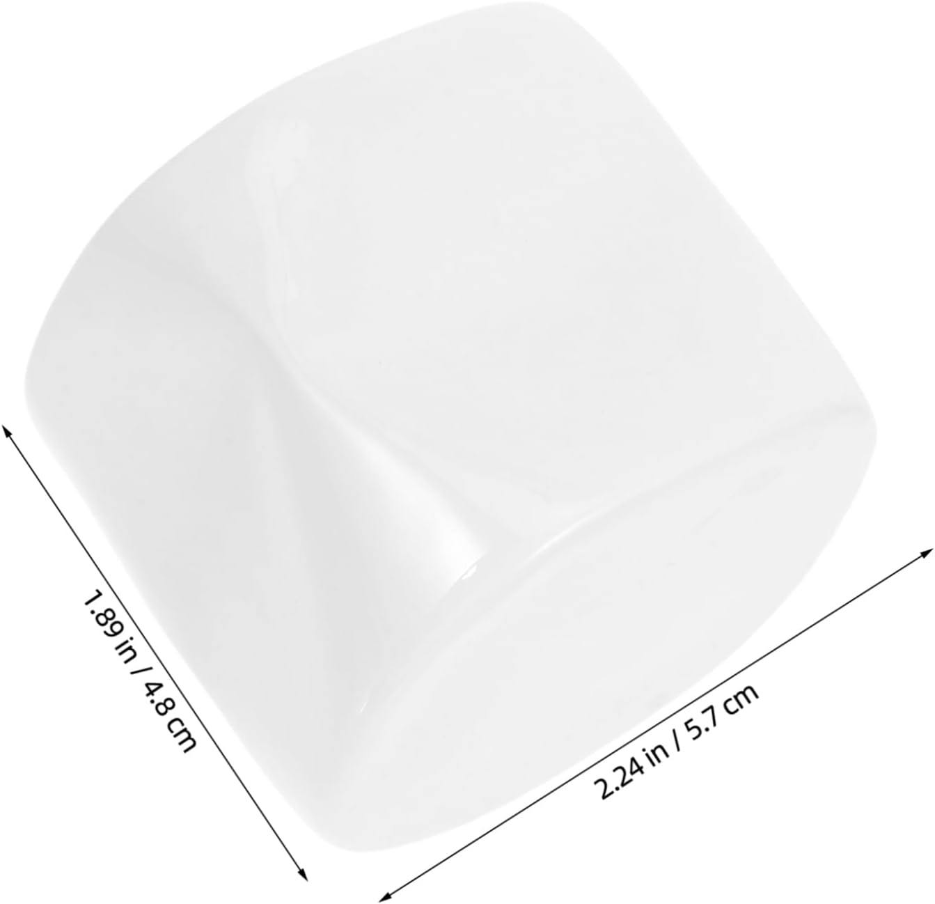 Ipetboom Mini White Porcelain Teacup Candle Holder