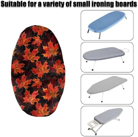 Autumn Maple Leaf Ironing Board Cover for Small Boards