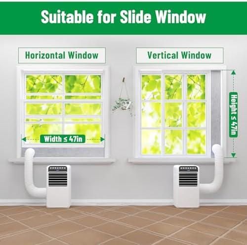 Forestchill Portable AC Vent Kit with Insulation and Mesh Guard