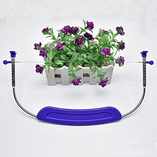 Adjustable Cake Cutter Leveler with Stainless Steel Blades and Handle