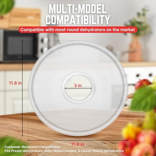 Flexzion Dehydrator Trays 11 7 8 Inch 2 Pack