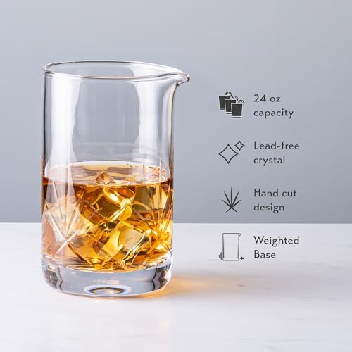 Cork Mill 24 oz Cocktail Mixing Glass Set
