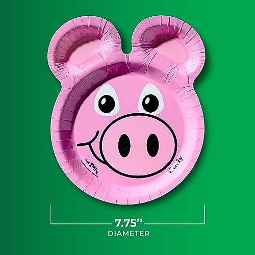 Hefty Zoo Pals Party Paper Plates 20 Count