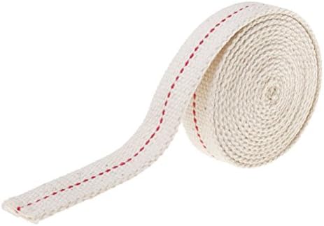 12 Foot Oil Lamp Wick in 2 Rolls 34 Inch Cotton