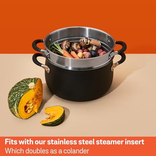 Meyer Stainless Steel Stockpot 65 Qt Matte Black
