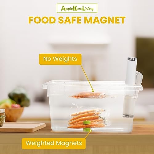 KORE Sous Vide Magnets 2 Pack Apple Green