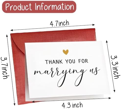 Thank You Wine Bag for Wedding Officiant