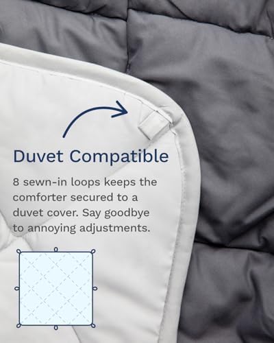 ViscoSoft All Seasons Comforter - Breathable Reversible Twin Twin XL