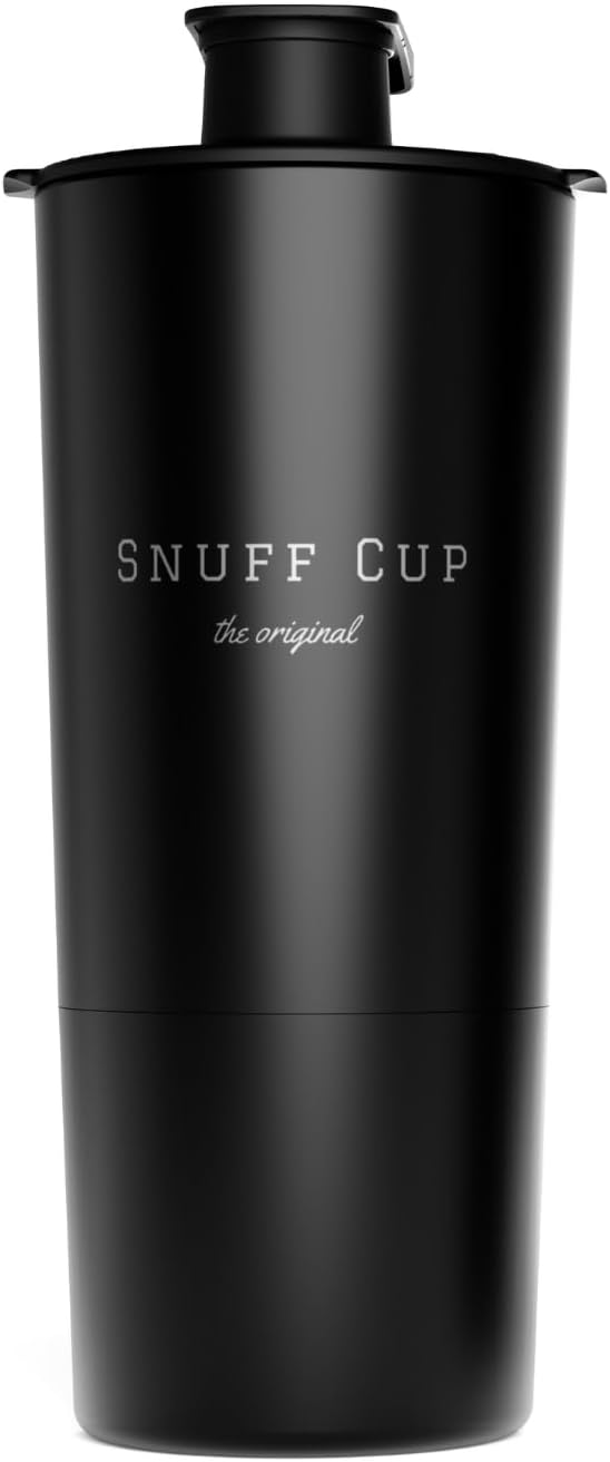 Snuff Cup Pro Spittoon with Storage and Can Opener