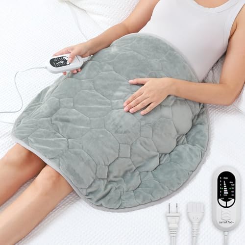 immtree Weighted Heating Pad 7lbs for Deeper Pain Relief