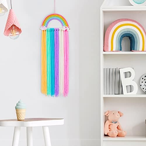 FIOBEE Rainbow Unicorn Hair Bow Holder Organizer