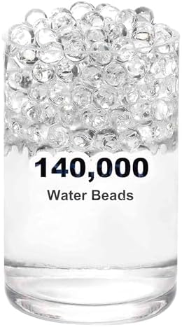 FALAMON 140000 Clear Water Gel Beads for Vase Filler