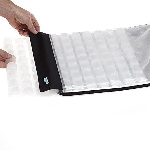 FlexiFreeze Party Mat Chiller - Food Cooling Black 19 x 15 Inches