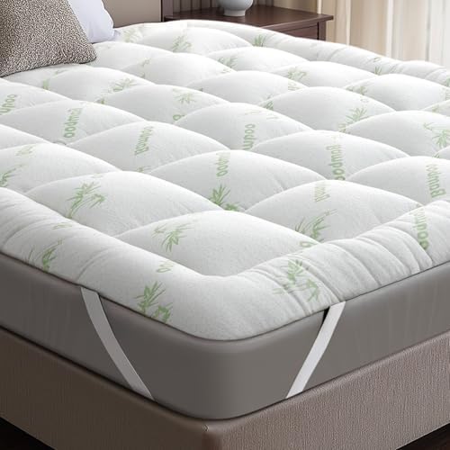 Ultra Soft Twin Mattress Topper for Back Pain Relief and Cool Sleep