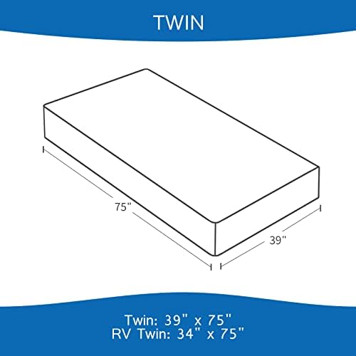 Coldwind Twin Fitted Sheet White 39x75