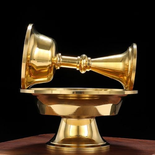 Multipurpose Copper Drinking Glass for Buddhist Temple Use