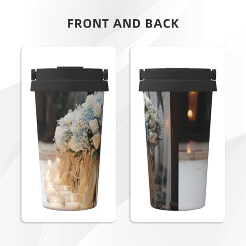 18oz Insulated Coffee Mug with Flip Lid