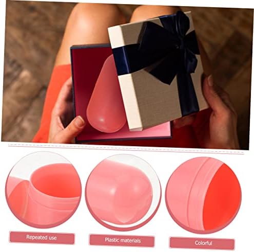 21 Pcs Clear Plastic Easter Egg Storage Container