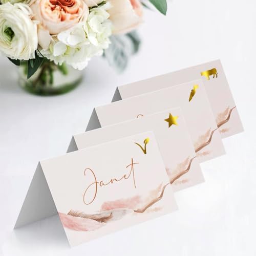 10 Sheets 500 Meal Stickers Color Changing Gold