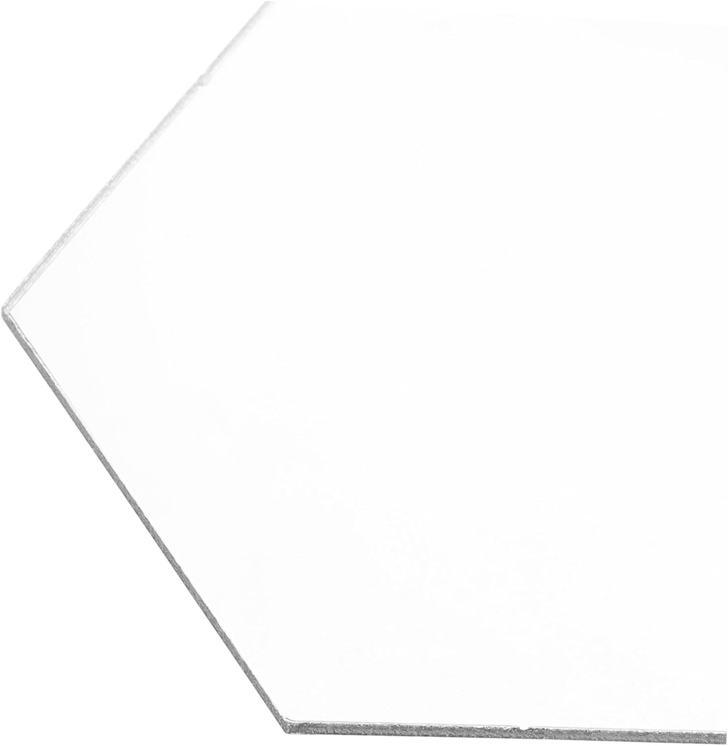 Cabilock Acrylic Hexagon Wall Mirror for Home Decor