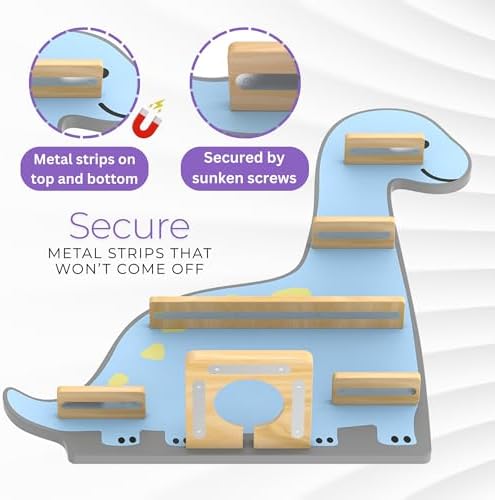 BigStep Dinosaur Magnetic Shelf for Toniebox
