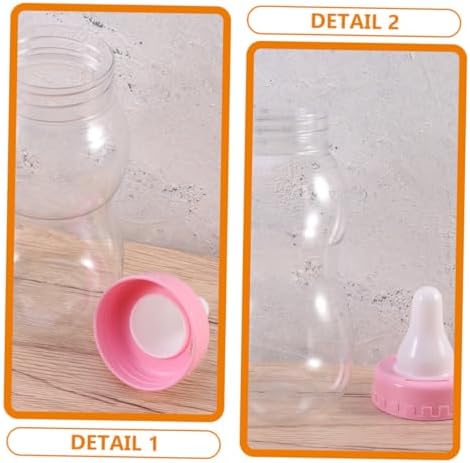 BESTYASH 2Pcs Transparent Candy Storage Jars for Party Treats and Snacks