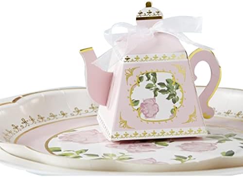 Kate Aspen Tea Party Favor Box Set of 24