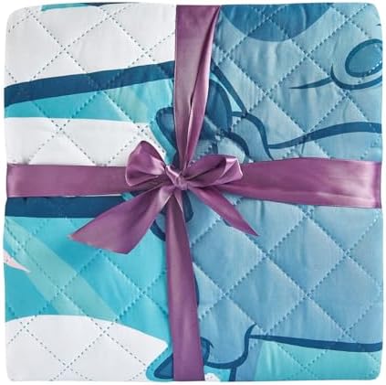 Disney Stitch Twin Bedspread Set for Kids
