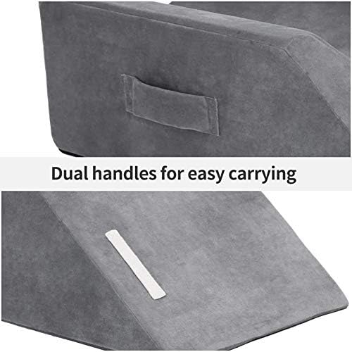 LightEase Memory Foam Leg Support Pillow with Handles