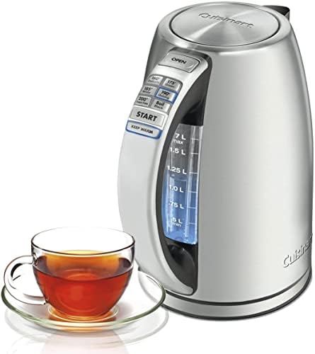 Cuisinart 17-Liter Electric Kettle with 6 Temperatures and Deluxe Can Opener
