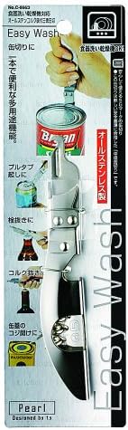 Pearl Metal C-8663 Stainless Steel Can Opener
